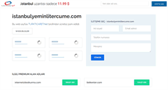Desktop Screenshot of istanbulyeminlitercume.com