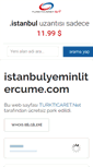 Mobile Screenshot of istanbulyeminlitercume.com